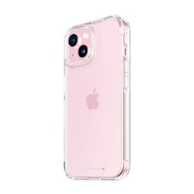Kaitseümbris HardCase D3O, Apple iPhone 15, läbipaistev, PanzerGlass
