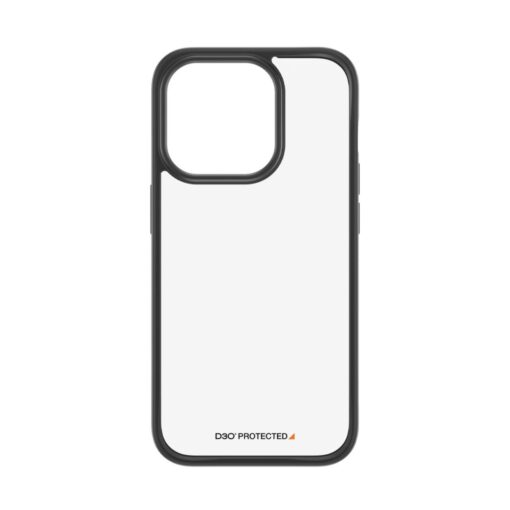 Kaitseümbris ClearCase D3O, Apple iPhone 15 Pro, läbipaistev musta äärega, klaasist tagaküljega, PanzerGlass - Image 4