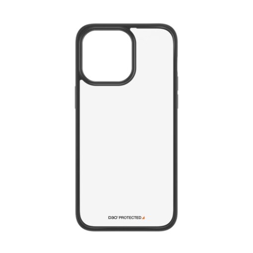 Kaitseümbris ClearCase D3O, Apple iPhone 15 Pro Max, läbipaistev musta äärega, klaasist tagaküljega, PanzerGlass - Image 4