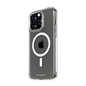 Kaitseümbris HardCase MagSafe D3O, Apple iPhone 15 Pro Max, läbipaistev, PanzerGlass