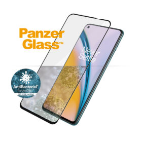 Kaitseklaas OnePlus Nord / Nord 2 5G, ümbrisesõbralik, musta äärega, PanzerGlass