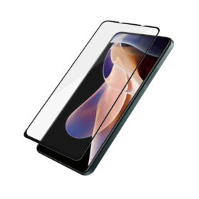 Kaitseklaas Xiaomi Redmi Note 11 Pro / 11 Pro 5G / 11 Pro+ 5G / Poco X4 Pro 5G, ümbrisesõbralik, musta äärega, PanzerGlass