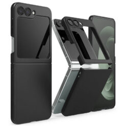 Kaitseümbris Slim, Samsung Galaxy Z Flip5, must, Ringke