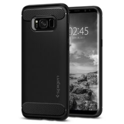 Kaitseümbris Rugged Armor, Samsung Galaxy S8, must, Spigen