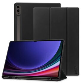 Kaitsekaaned SmartCase Pen, Samsung Galaxy Tab S9 FE+, must, Tech-Protect