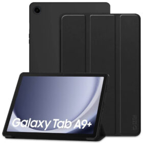 Kaitsekaaned SmartCase, Samsung Galaxy Tab A9+, must, Tech-Protect