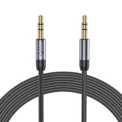 AUX kaabel 3.5mm otsik <-> 3.5mm otsik, 1m, must, Tech-Protect