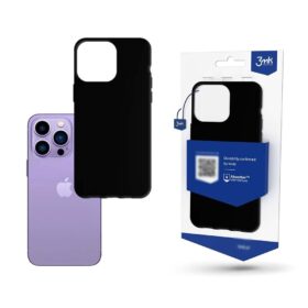 Telefoniümbris 3mk Matt Case Xiaomi Redmi 13C/Poco C65/Poco M6 5G must