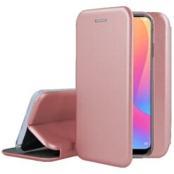 Telefoniümbris Book Elegance Samsung A057 A05s roosa-kuld