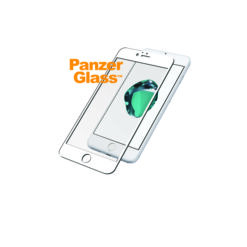 Ekraanikaitseklaas Apple iPhone 6 / 6S / 7 / 8, ümbrisesõbralik, valge, PanzerGlass