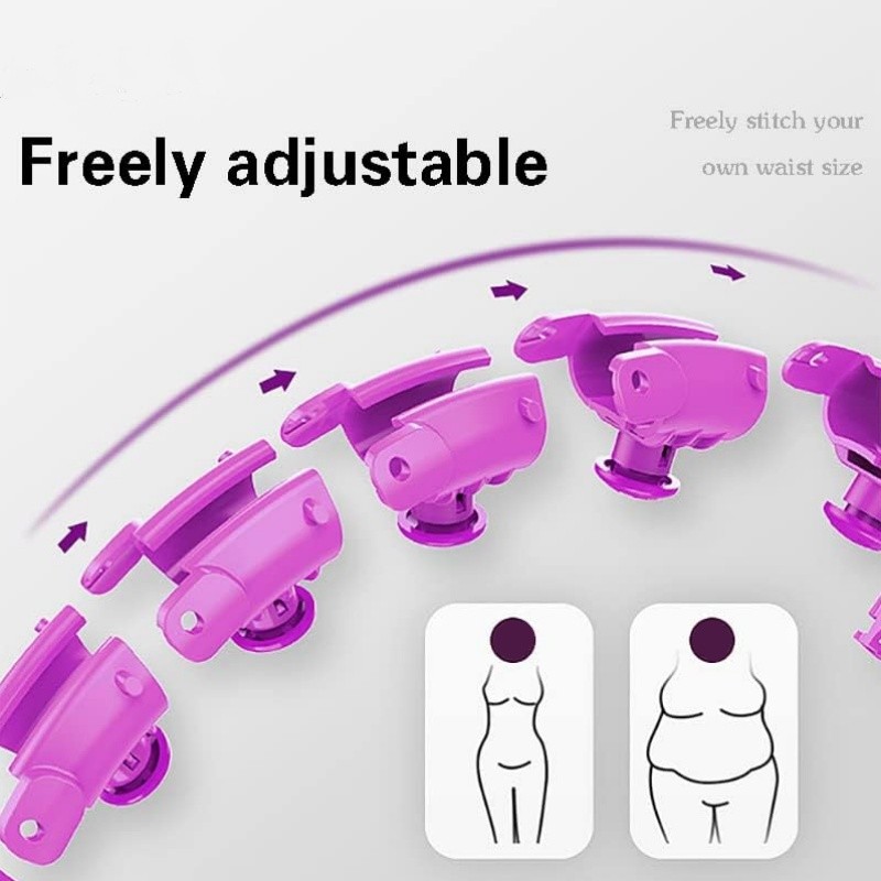 Masseeriv hularõngas Smart Hula Hoop HHP002 lillakas - Image 4