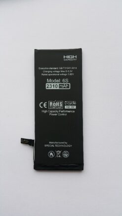 Battery "Di-Power" (higher capacity) for iPhone 6S 2310mAh