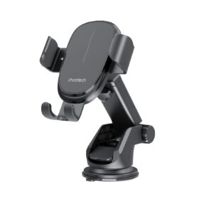 Laadija-hoidjaga Choetech T203-F 15W Gravity Car Charger Holder must