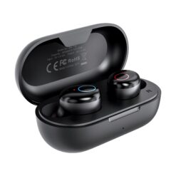 Juhtmevabad kõrvaklapid Choetech BH-T16 Hi-Fi Bean TWS must