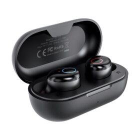 Juhtmevabad kõrvaklapid Choetech BH-T16 Hi-Fi Bean TWS must