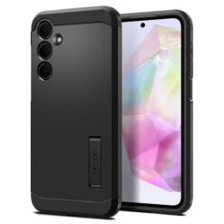 Kaitseümbris Tough Armor, Samsung Galaxy A35 5G, must, Spigen