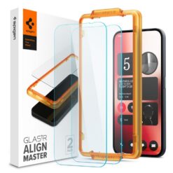 Kaitseklaas Glas.tR AlignMaster, Nothing Phone (2a) / Nothing Phone (2a) Plus, komplektis 2tk, Spigen