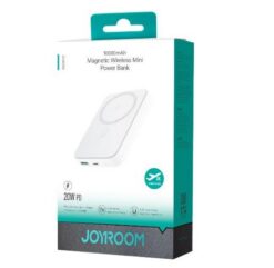 External battery POWER BANK JOYROOM (JR-W020) 10000mAh with wireless charging (Magsafe 15W) white
