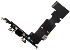 Flex for iPhone 8 Plus for charging connector with microphone Space Grey original (used Grade A)