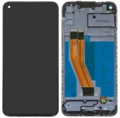LCD screen Samsung M115 M11 2020 with touch screen with frame black original