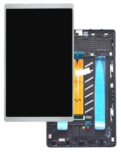 LCD screen Samsung T225 Tab A7 LTE with touch screen and frame Silver (Refurbished) ORG