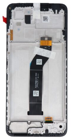 LCD screen Xiaomi Redmi 13C 4G/5G/Poco C65 with touch screen and frame Black original (service pack)