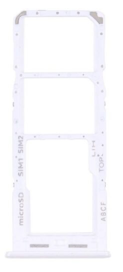 SIM card holder Samsung A236 A23 5G White original (service pack)