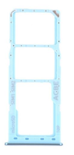 SIM card holder Samsung A325 A32 4G 2021 blue original (service pack)