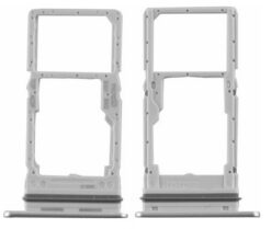 SIM card holder Samsung A346 A34 5G 2023 Silver original (service pack)