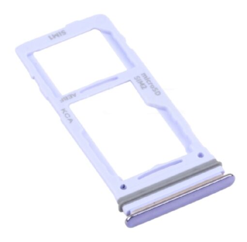 SIM card holder Samsung A525/A526/A528/A725/A726 A52 4G/A52 5G/A52S 5G/A72 4G/A72 5G violet original (service pack)