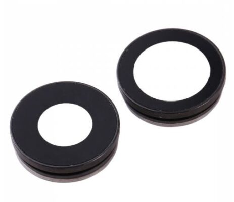 iPhone 11 lens for camera with frame Black (2pcs) ORG
