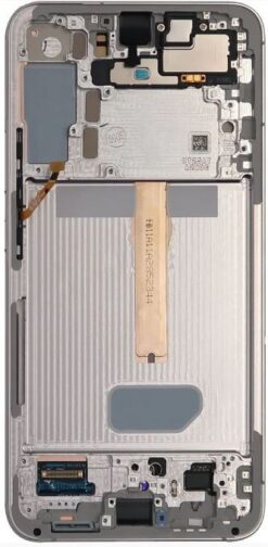 LCD screen Samsung S906 S22 Plus with touch screen and frame White/Cream/Sky Blue original (service pack)