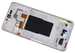 LCD screen Xiaomi 12T/12T Pro with touch screen with frame Silver ORG