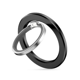 Telefoni sõrmerõngas / tugijalg MagSafe Phone Ring, must, MagSafe magnetkinnitusega, Tech-Protect
