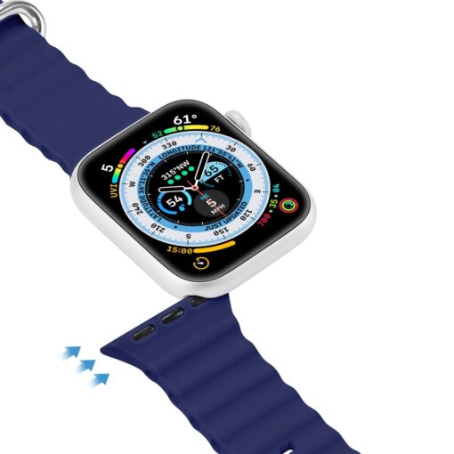 Käevõru Dux Ducis OceanWave Series Apple Watch 42/44/45/49mm Blue - Image 3