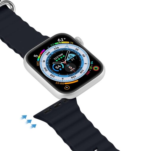 Käevõru Dux Ducis OceanWave Series Apple Watch 42/44/45/49mm Midnight - Image 3