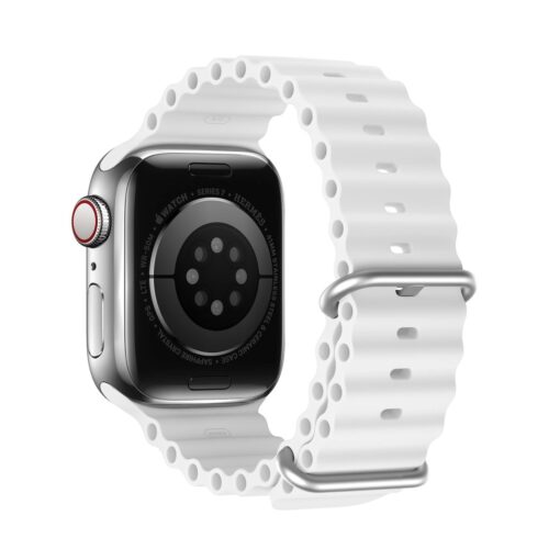 Käevõru Dux Ducis OceanWave Series Apple Watch 42/44/45/49mm White - Image 2