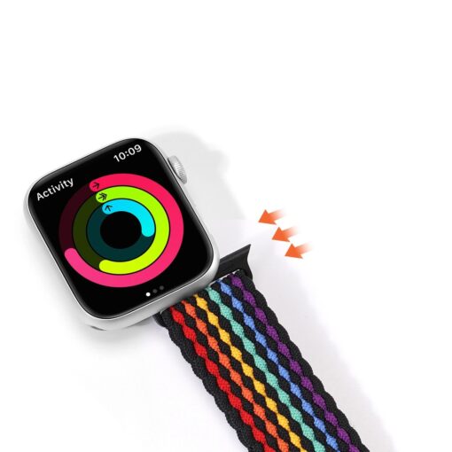Käevõru Dux Ducis Mixture II Series Apple Watch 42/44/45/49mm Dark Stripes - Image 3