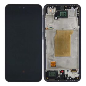 LCD ekraan Samsung A356 A35 5G puuteekraani ja raamiga originaal Black (service pack)