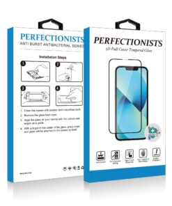LCD kaitsev karastatud klaas 3D Perfectionists Apple iPhone 16 Pro Max must