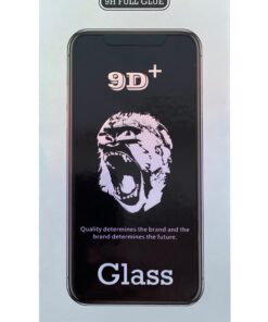 LCD kaitsev karastatud klaas 9D Gorilla Apple iPhone 16 must