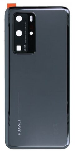 Back cover for Huawei P40 Black original (used Grade C)
