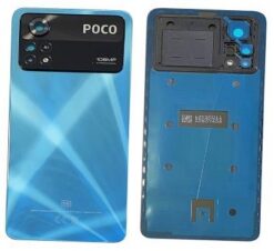 Back cover for Xiaomi Poco X4 Pro 5G Laser Blue original (service pack)
