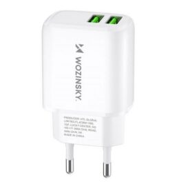 Charger Wozinsky (CUWCW) (2xUSB 2.4A) white