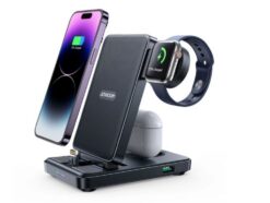 Charging station Lightning JOYROOM 4in1 (JR-WQS02) (Phone;AirPods;Watch; USB) black