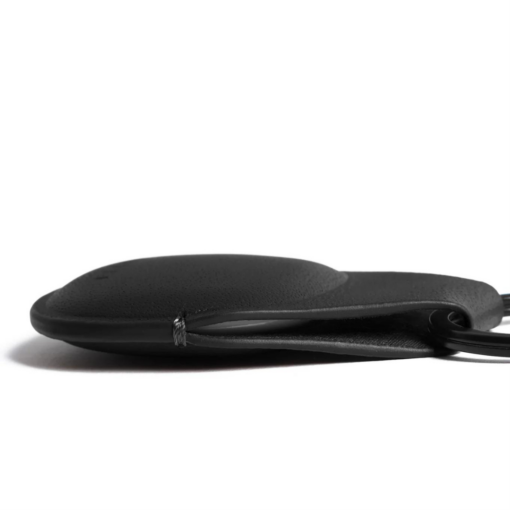 Ümbris võtmehoidjaga Apple AirTag jaoks, must, naturaalsest nahast, Mujjo - Image 3
