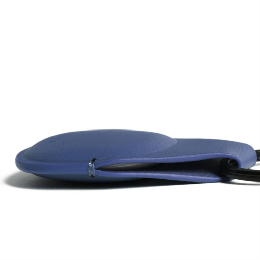 Ümbris võtmehoidjaga Apple AirTag jaoks, sinine, naturaalsest nahast, Mujjo - Image 3
