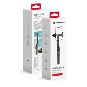 Selfie stick + tripod Forcell F-GRIP (S70M) (Bluetooth) black
