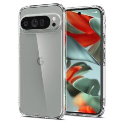 Kaitseümbris Ultra Hybrid, Google Pixel 9 Pro XL, läbipaistev, Spigen