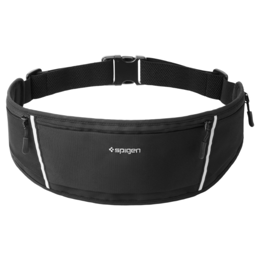 Spordikott vööle Dynamic Shield Waist Bag, kuni 6.9" telefonile, must, A710, Spigen - Image 2